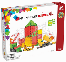 Load image into Gallery viewer, Magna Tiles Builder XL 50pc Set magnetic tiles
