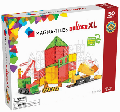 Magna Tiles Builder XL 50pc Set magnetic tiles