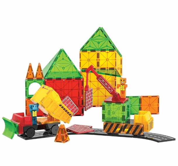 Magna Tiles Builder XL 50pc Set magnetic tiles