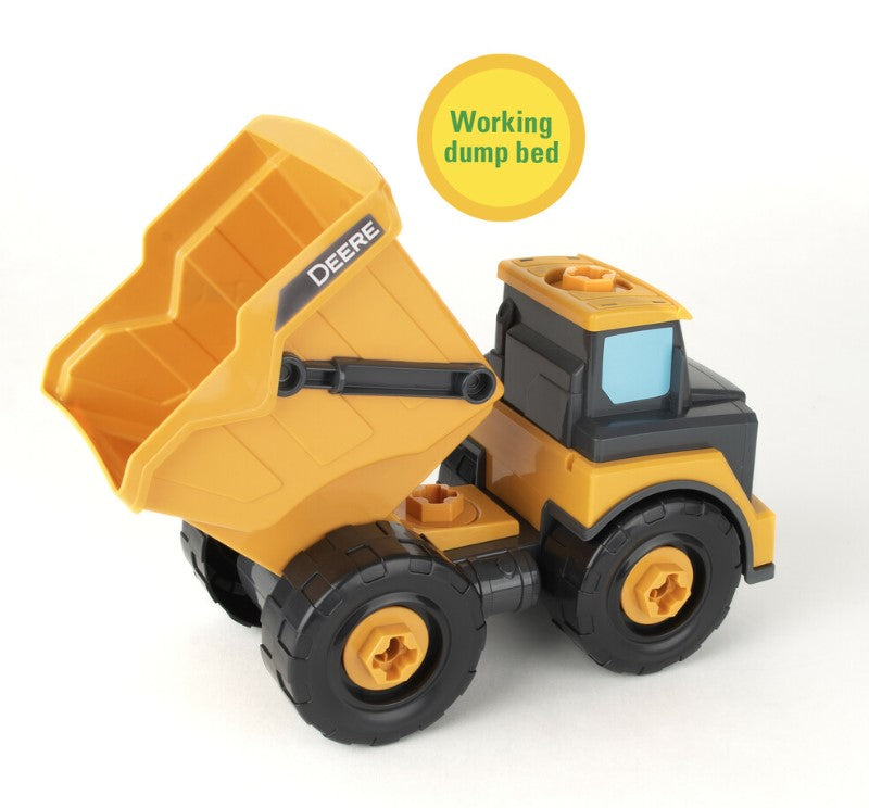 John Deere Build-A-Buddy Dump Truck Construction