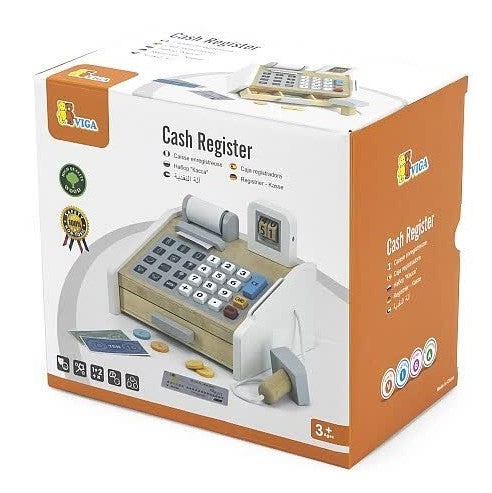 Viga Cash Register Pretend Food Play
