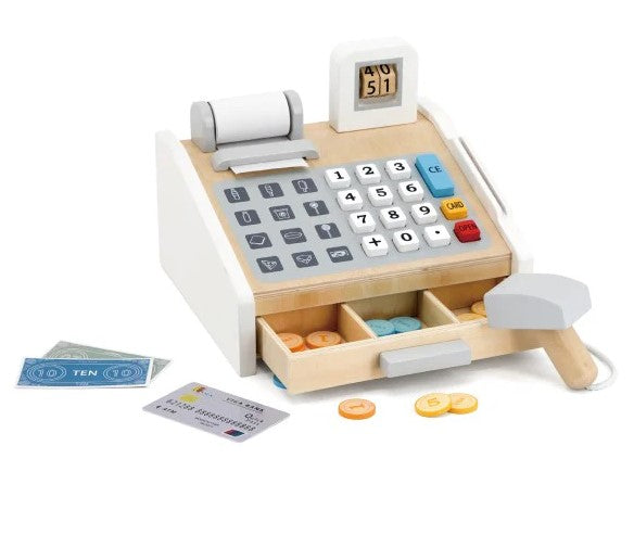 Viga Cash Register Pretend Food Play