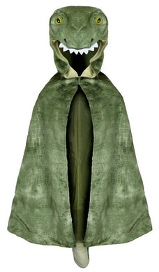 Great Pretenders T-Rex Hooded Cape Size 4-5 Costume