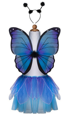 Great Pretenders Midnight Butterfly Tutu & Wings Dress Up