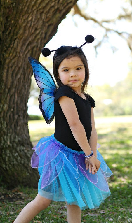 Great Pretenders Midnight Butterfly Tutu & Wings Dress Up