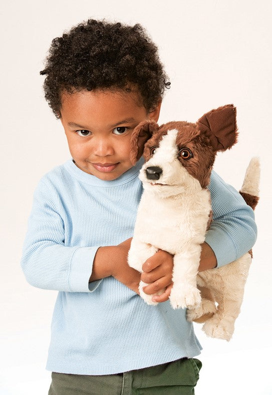 Folkmanis Jack Russell Smooth Coat Puppet Puppet Theatre