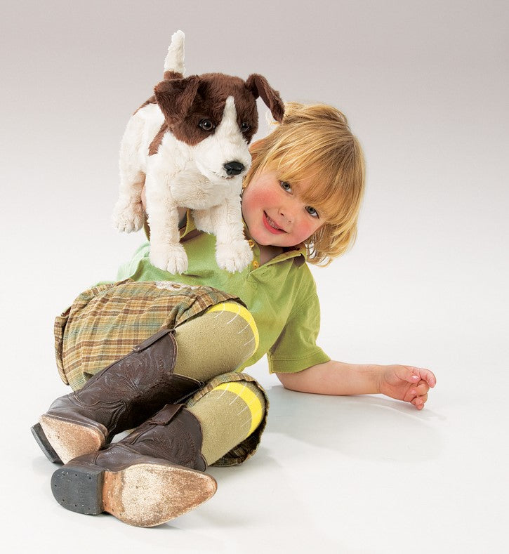 Folkmanis Jack Russell Smooth Coat Puppet Puppet Theatre