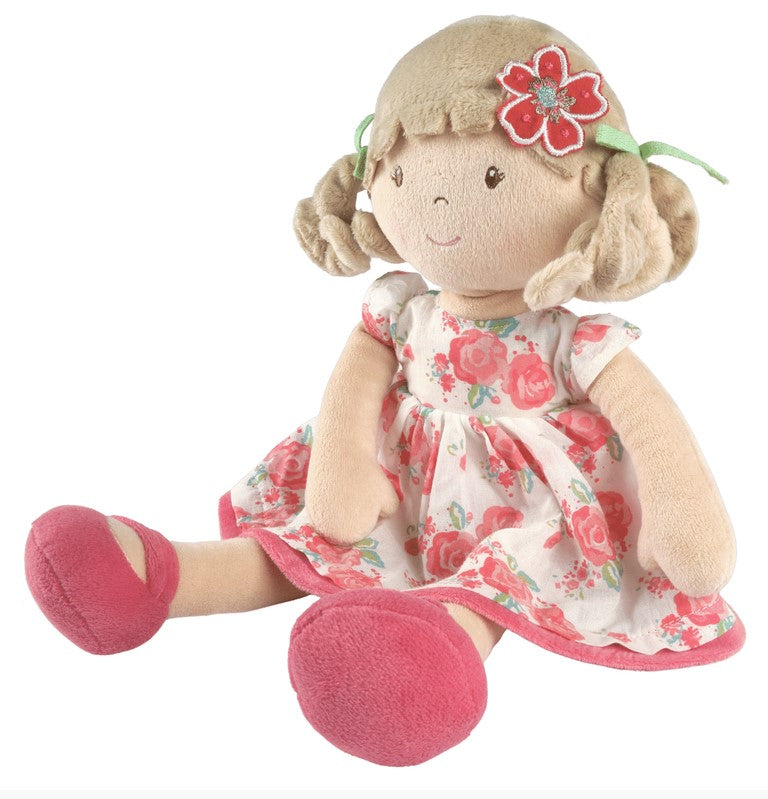 Bonikka Scarlet Flower Kid Doll with Beige Hair Doll