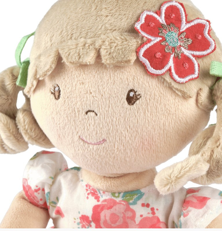 Bonikka Scarlet Flower Kid Doll with Beige Hair Doll