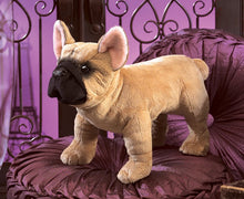 Load image into Gallery viewer, Folkmanis French Bulldog Puppet
