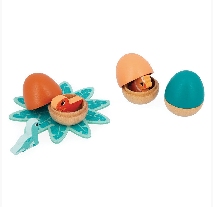Janod Dino Surprise Eggs Learning Aid