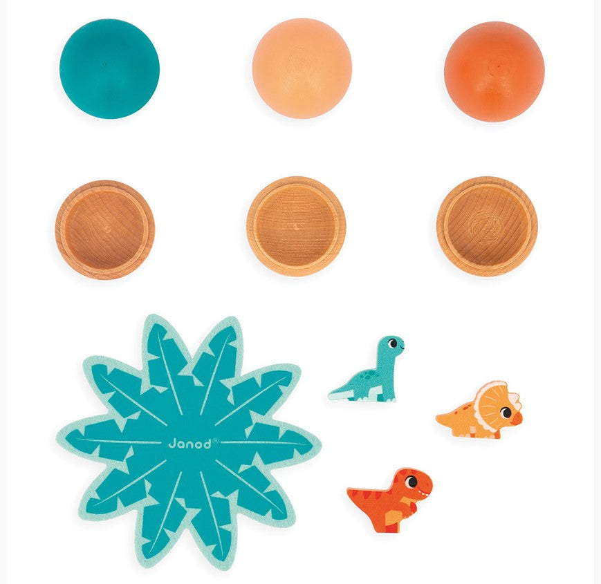 Janod Dino Surprise Eggs Learning Aid
