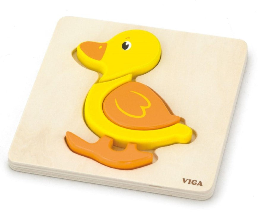 Viga Mini Block Puzzles Duck Puzzle