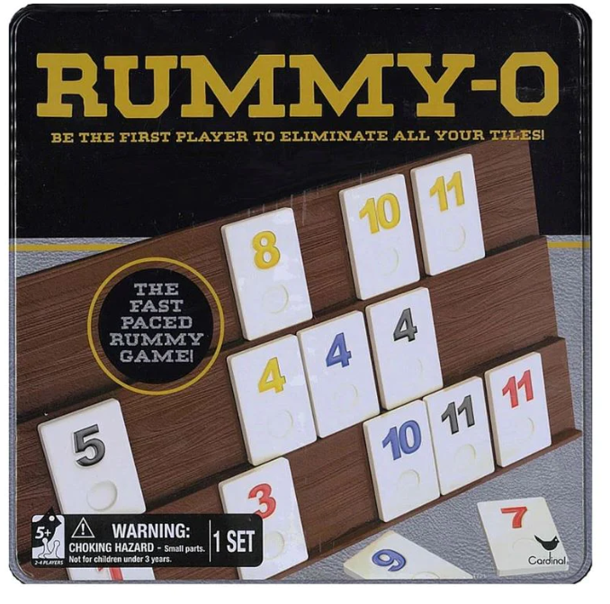Rummy-O In Tin Case