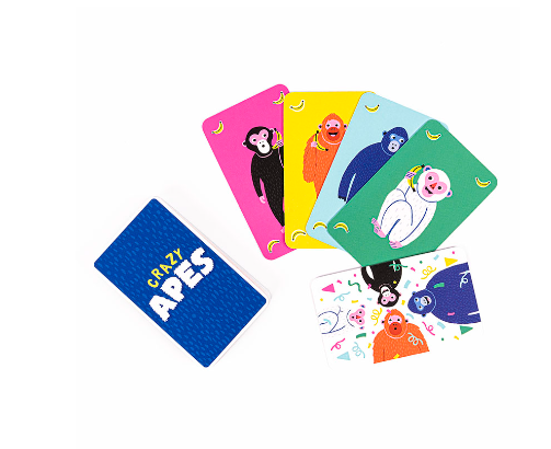 Professor Puzzle Crazy Apes Card Game Card Game