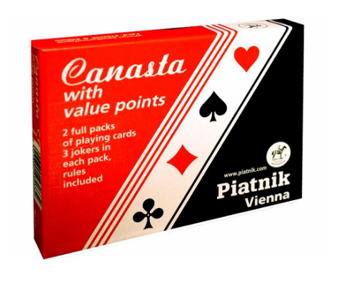 Piatnik Canasta with Value Point Cards
