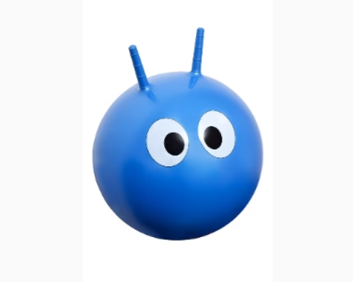 Quack Hoppit Bounce Seat Blue Ride On