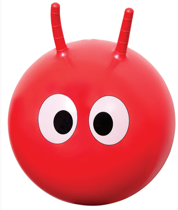 Quack Hoppit Bounce Seat Red Ride On