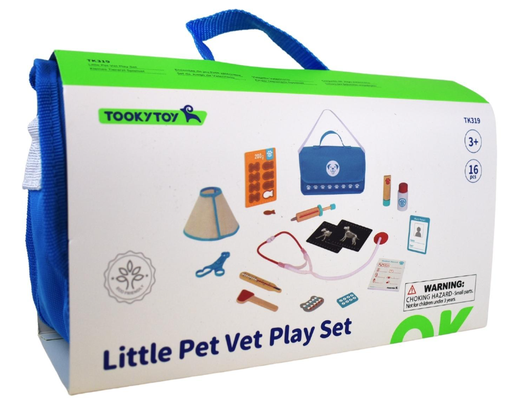 Tooky Toys Little Pet Vet Play Set