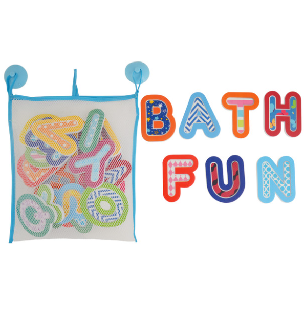Buddy & Barney Alphabet Bath Time Stickers Bath Toys
