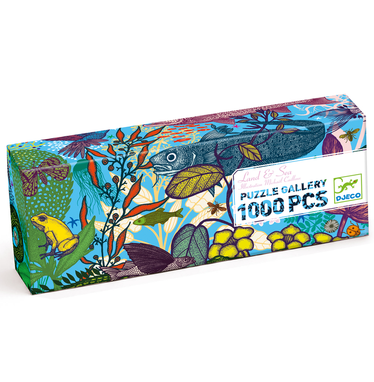 Djeco Land and Sea Puzzle 1000pc Puzzle