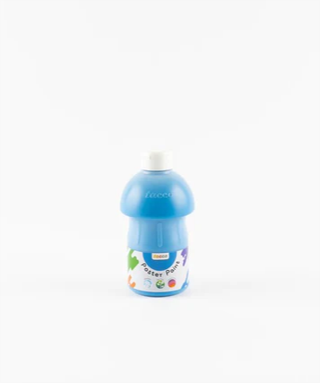 Tacco Poster Paint 500ml CLASSROOM GRADE QUALITY Blue Art & Craft Kits