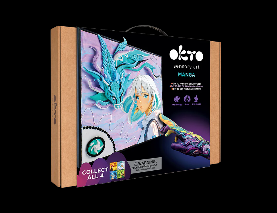 Okto Sensory Art DIY 3D Painting Manga AIR 30x40cm