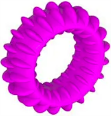 Load image into Gallery viewer, Silicone Textured Sensory Ring (Single) Pink sensory needs
