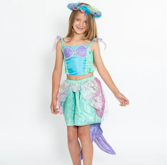 Dress Up Pearl Mermaid Set Costume