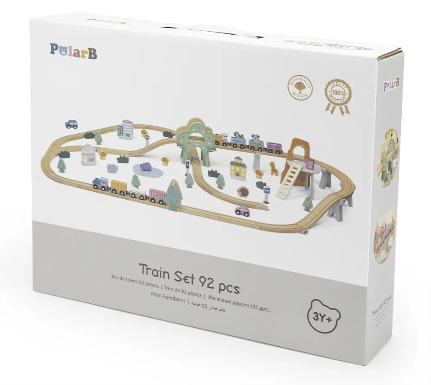 PolarB Train Set 92pc
