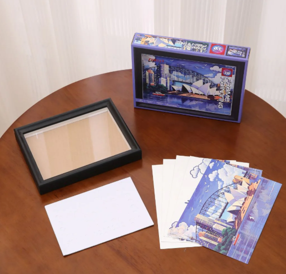 Zilipoo 3D Frame Painting Sydney Opera House & Harbour Bridge