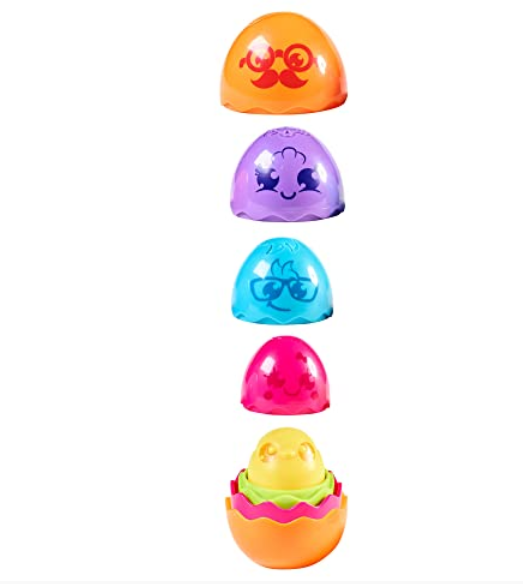 Tomy Toomies Hide & Squeak Nesting Eggs