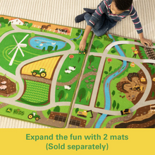 Load image into Gallery viewer, John Deere Playmat with Mini Vehicle
