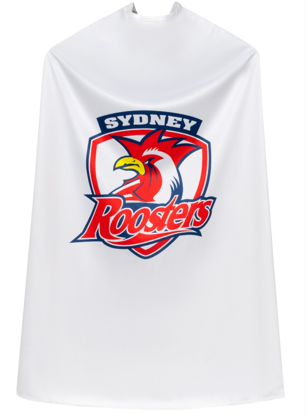 Sweida's Mini Mascots NRL Supporter Cape Roosters costumes