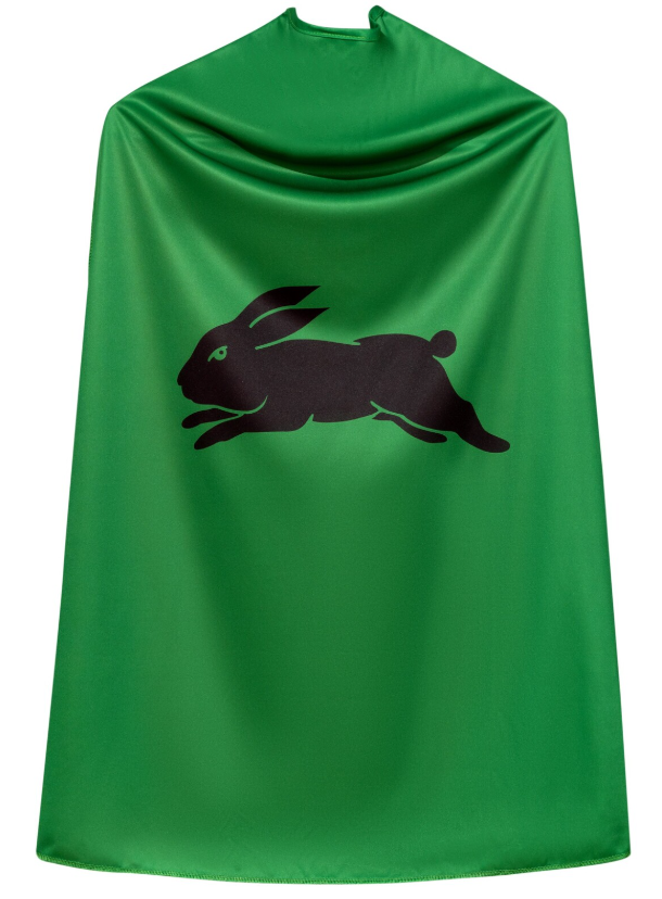 Sweida's Mini Mascots NRL Supporter Cape Rabbitohs costumes