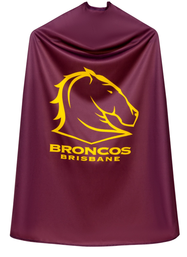 Sweida's Mini Mascots NRL Supporter Cape Bronco costumes
