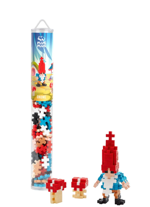 Plus-Plus 100pc Tubes Assorted Gnome Construction