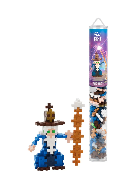 Plus-Plus 100pc Tubes Assorted Wizard Construction