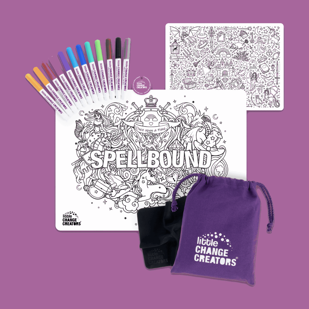 Little Change Creators Re-FUN-able SPELLBOUND Colour & Draw Set Art & Craft