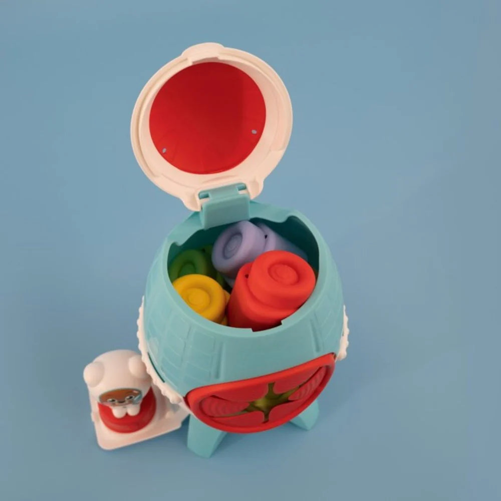 Clementoni - Soft Clemmy - Sensory Rocket Baby & Toddler
