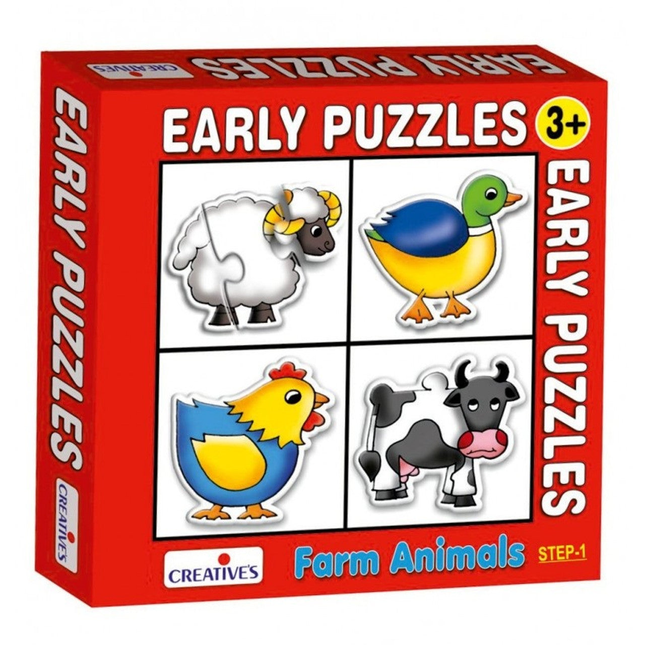 Creatives Early Puzzles Farm Animals Puzzle