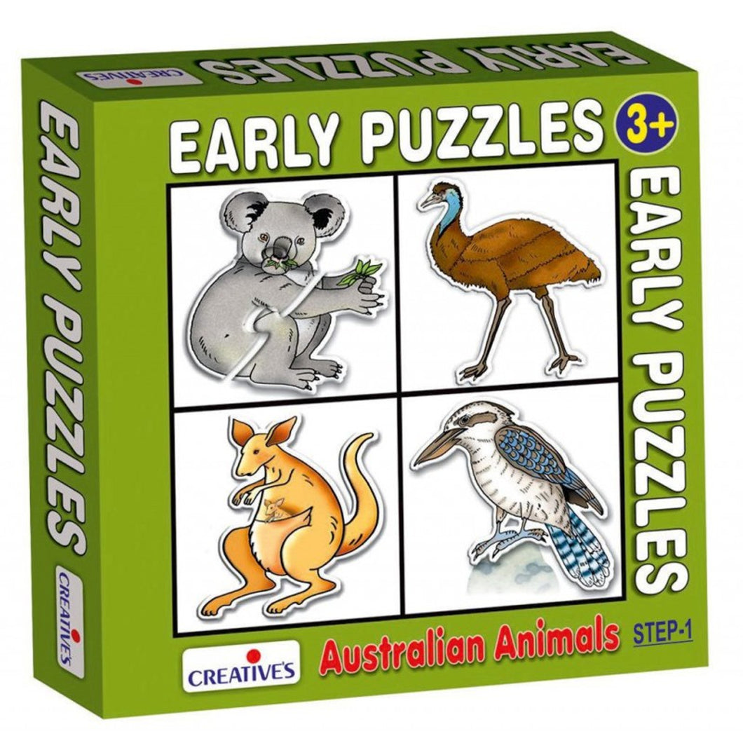Creatives Early Puzzles Australian Animals
