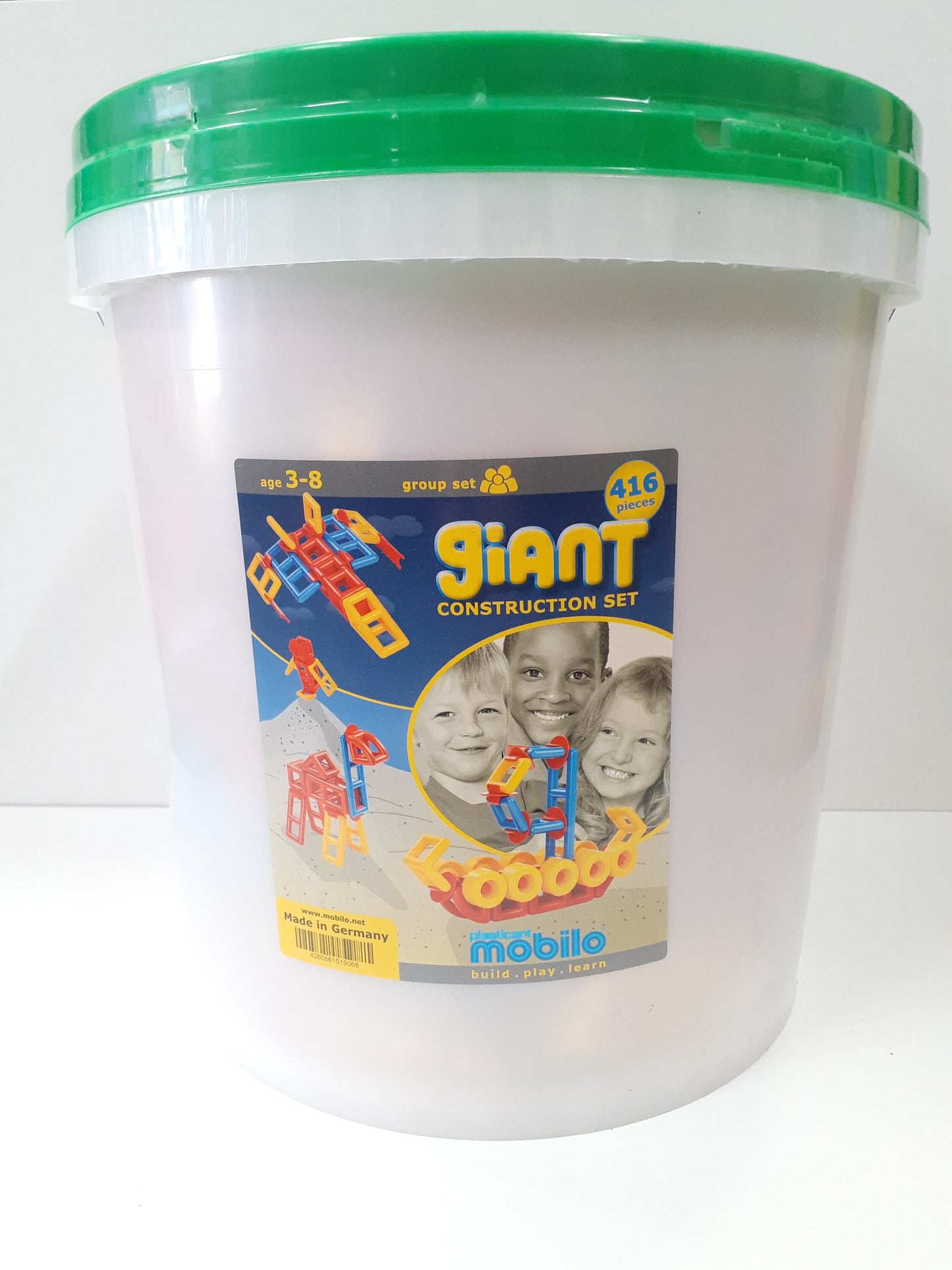 Plasticant Mobilo Giant Bucket 416pce Construction