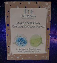 Load image into Gallery viewer, MYO Crystal &amp; Glow Rings - Huckleberry Gifts

