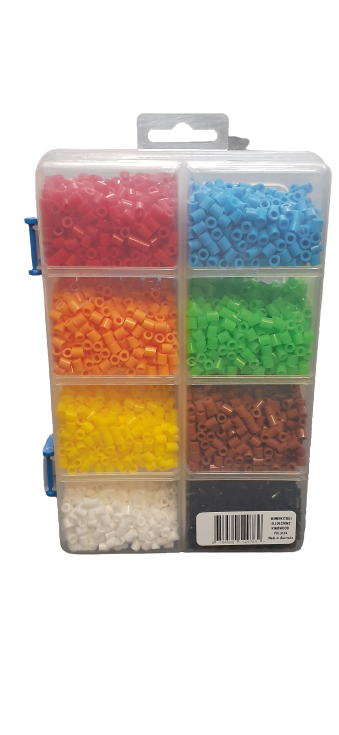 Iron Me Beads Mixed Colour Boxes - 2000pc Rainbow Art & Craft