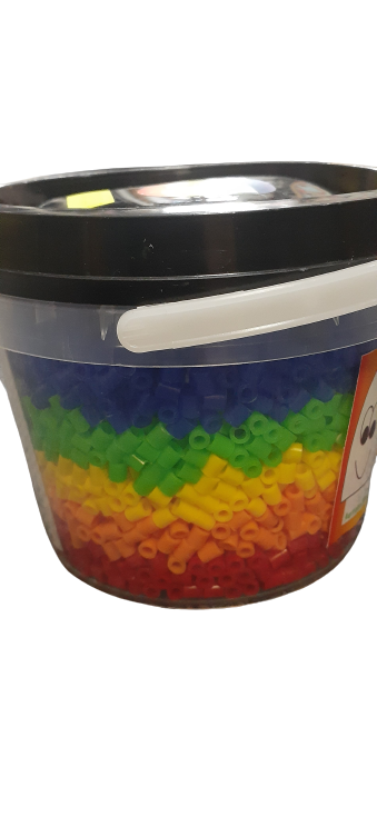 Iron Me Beads Little Bucket Kits - 6000pc Rainbow Art & Craft