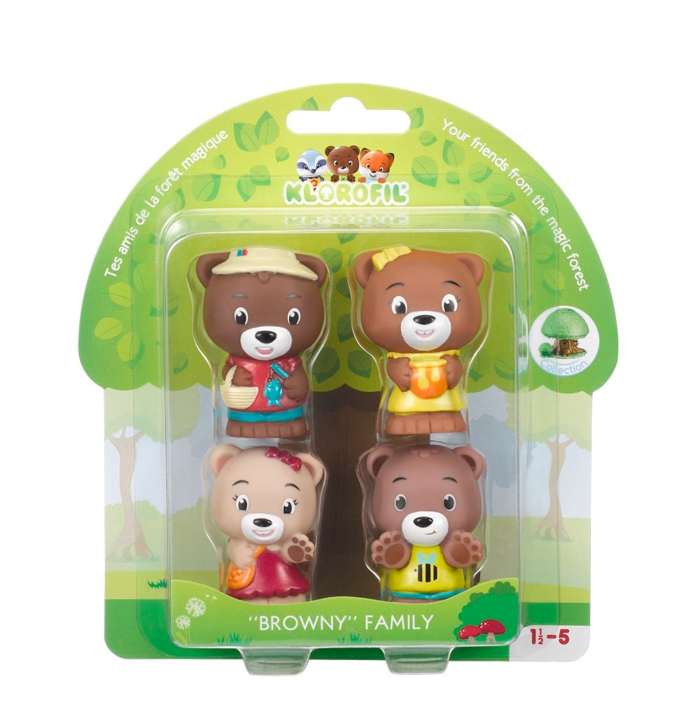 Klorofil Browny Bear Family Social Play