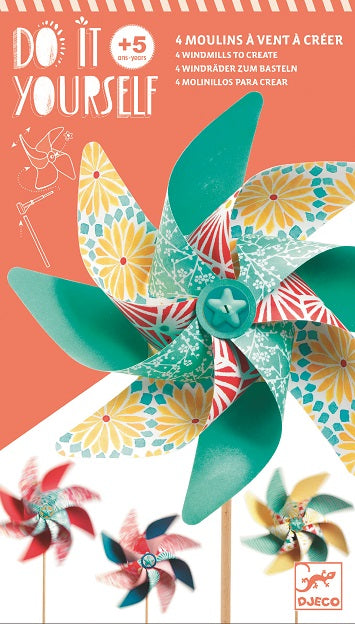 Djeco DIY Windmills Art and Craft