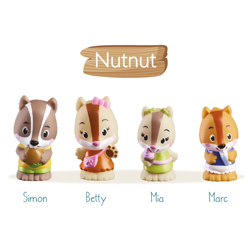 Klorofil Nut Nut Family Social Play