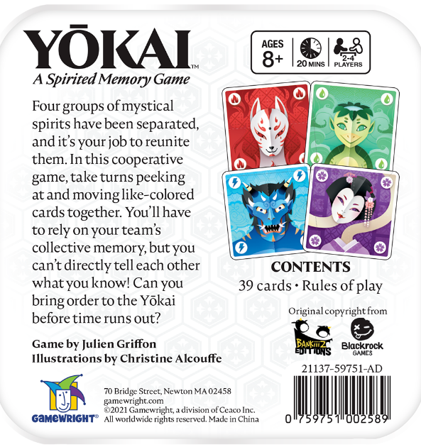 Yokai Game - Gamewright Game